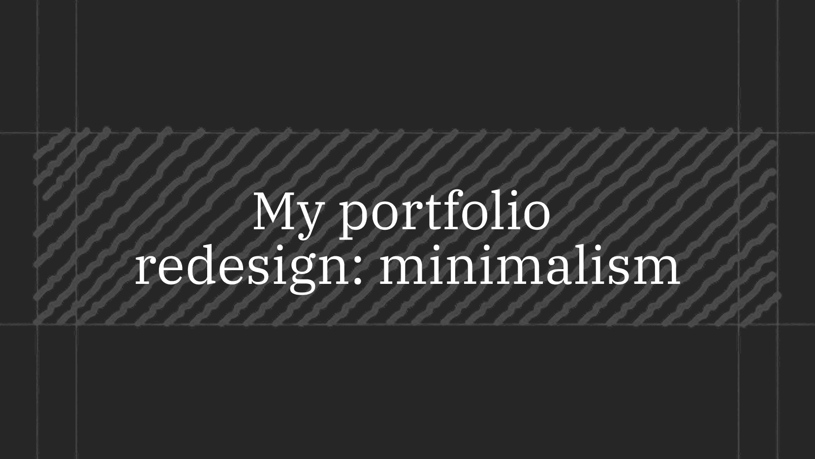 Blog title